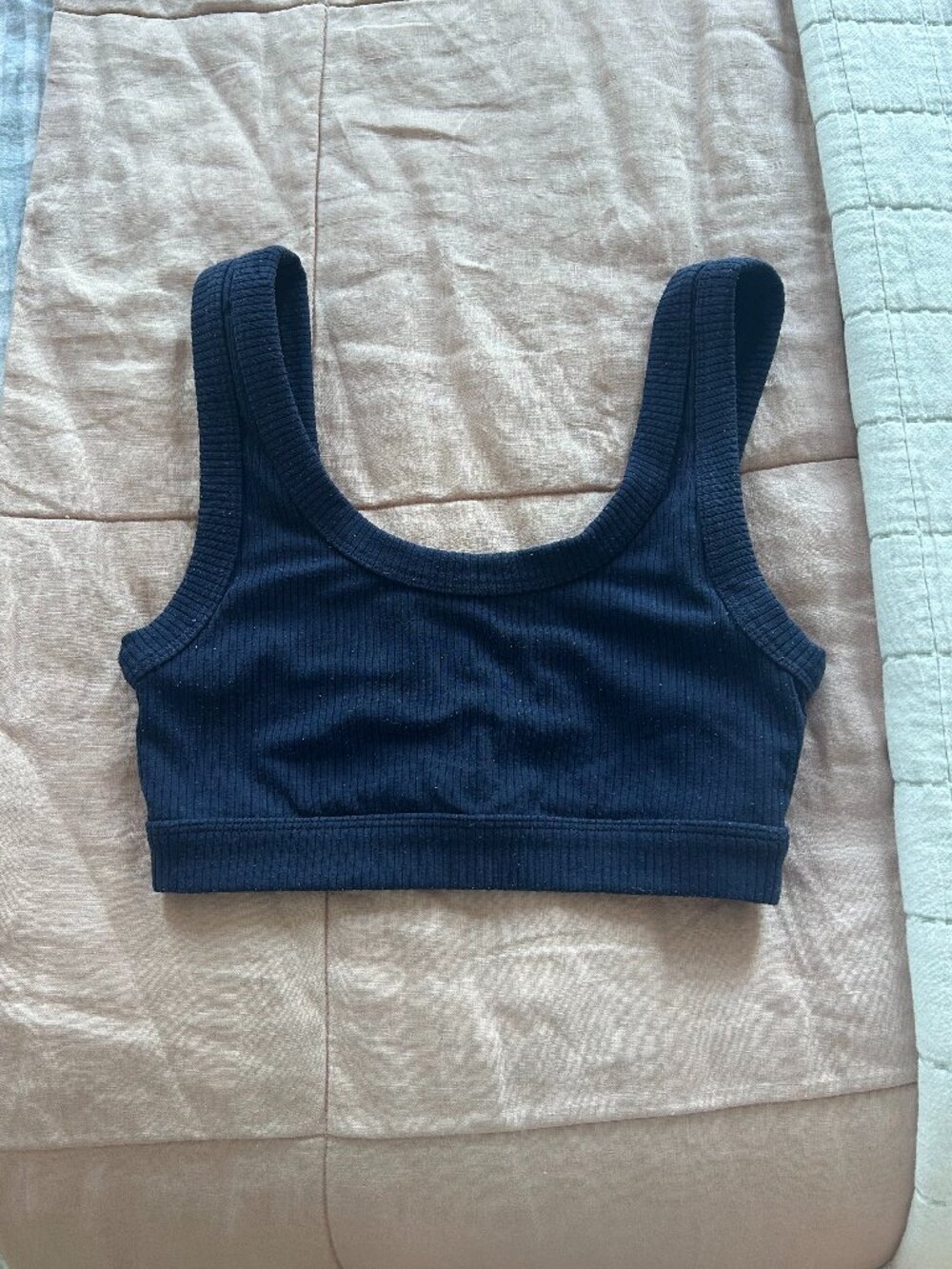 Alo Yoga Wellness Bra -- Navy, XS